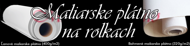 Maliarske plátno v rolkach