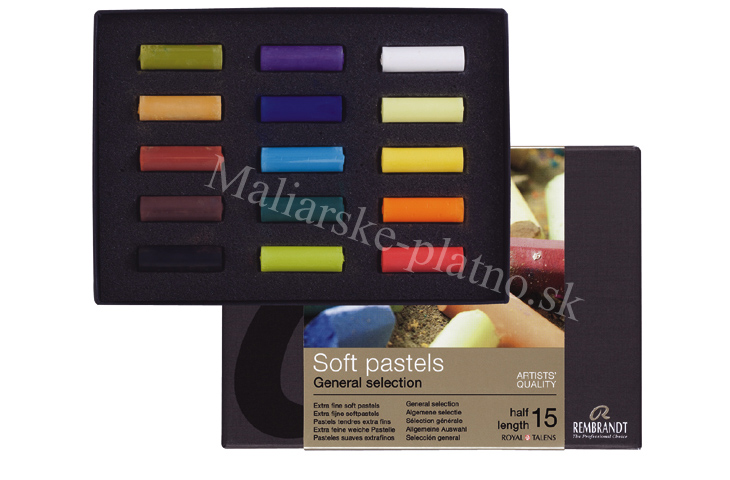 Suchý pastel REMBRANDT - sada 15 pol.pastelov