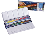 Akvarelové farby Van Gogh - set 24 kalíškov plech
