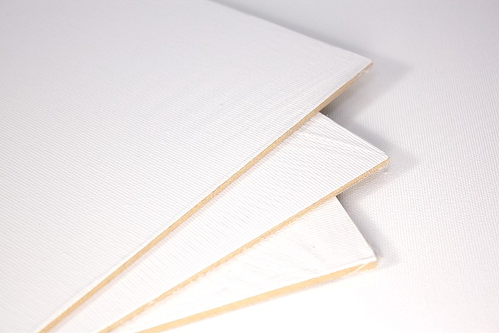 Šepsované plátno na lepenke 35 x 45 cm