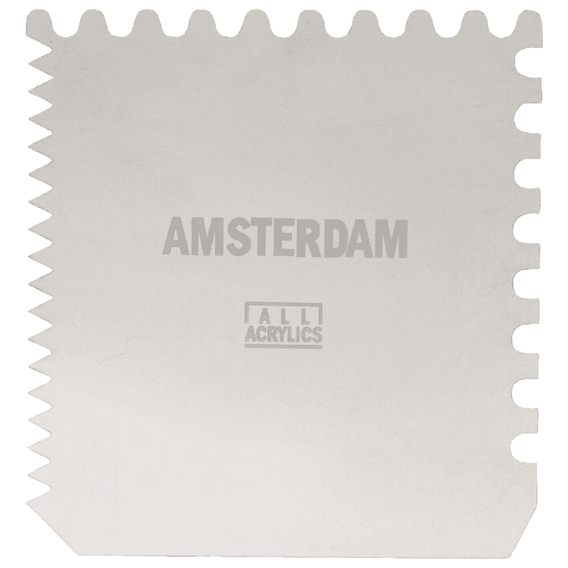 Amsterdam Kovová škrabka XL 15 x 15 cm