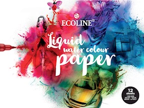 Ecoline Watercolour Paper A3, 290g, 12 listov