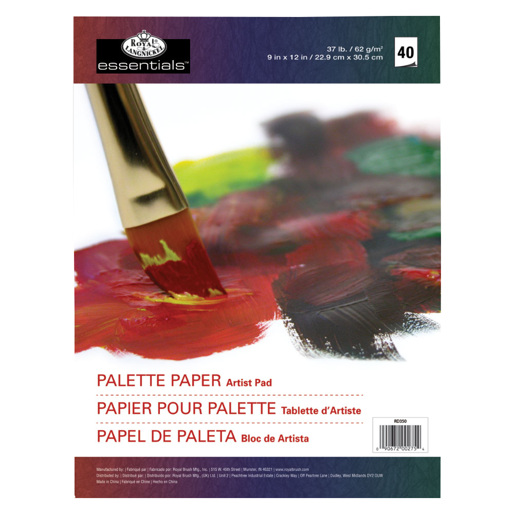 Vytrhavacia paleta (olej/akryl) Royal & Langnickel Artist Pad 40 listov