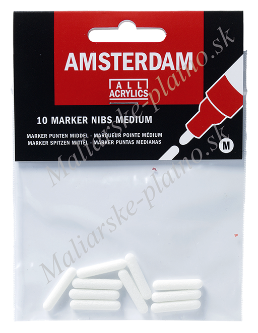 AMSTERDAM Marker - náhradný hrot 4 mm 10 ks