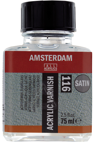 Amsterdam akrylový lak so saténovým leskom 116 - 75 ml