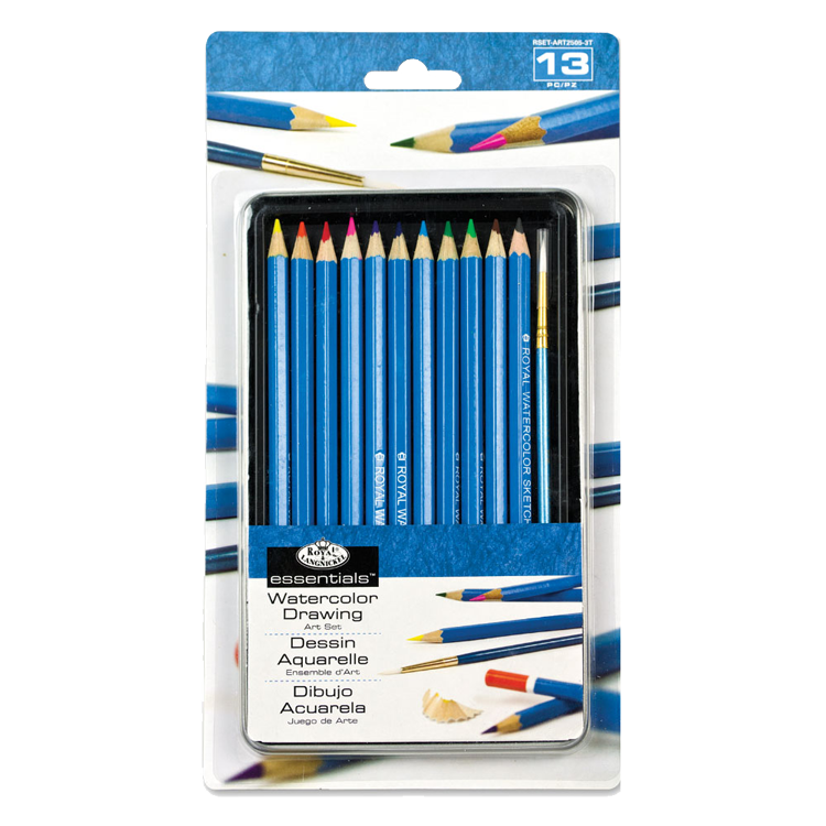 Sada akvarelov na skicovanie Royal & Langnickel Art Set - malá sada 13 ks 