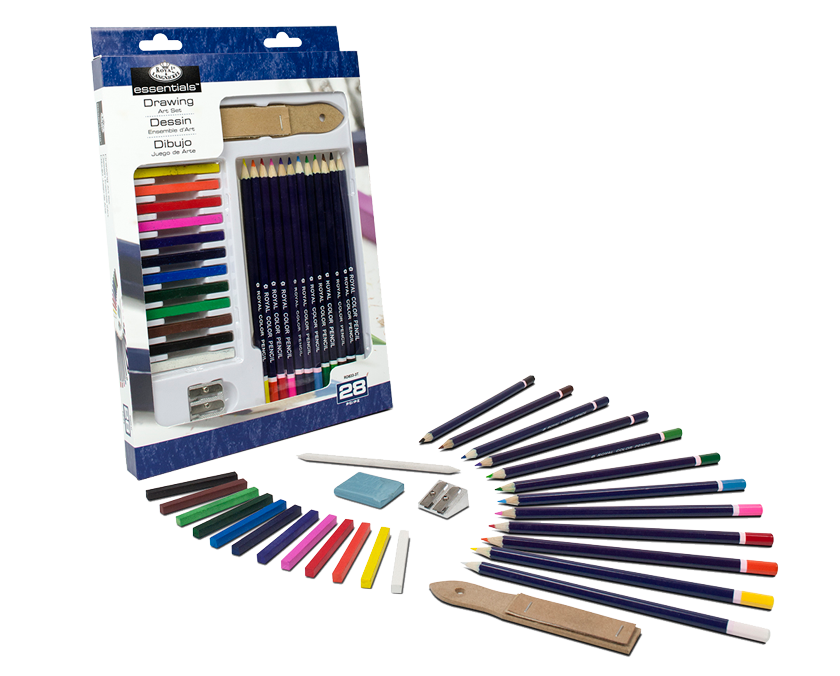 Sada ceruziek na kreslenie Royal & Langnickel Art Set - 28 ks 