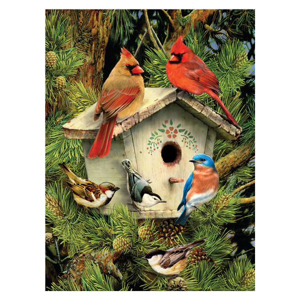 Maľovanie podľa čísiel formát A4 - Miestni susedia