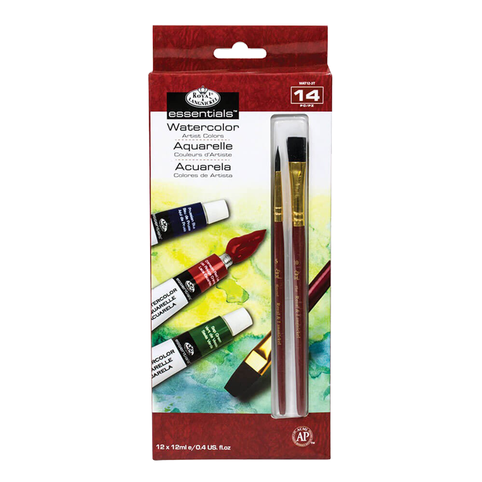 Sada akvarelových farieb Royal & Langnickel - 12 x 12 ml