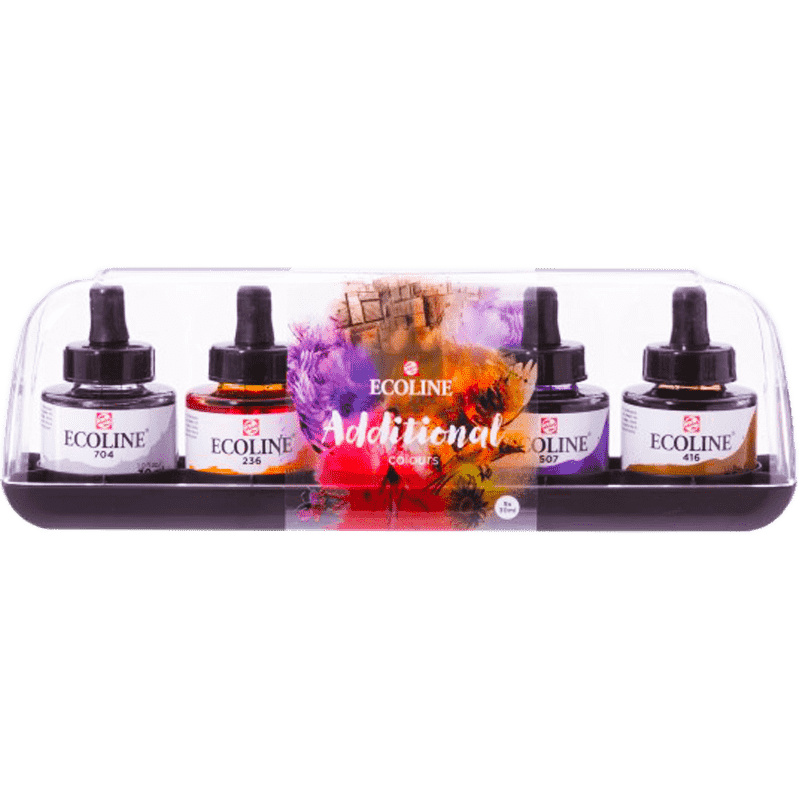 Ecoline set akvarelových atramentov Additional 5x30ml