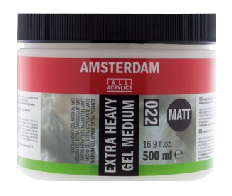 Amsterdam Extra husté gélové médium matné pre akryl 022 - 500 ml 