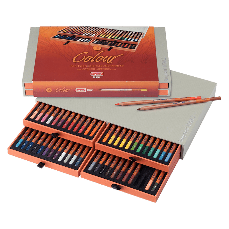 Sada farebných ceruziek Bruynzeel Design - 48ks