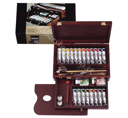 Akrylové farby REMBRANDT Master set 20x40 ml