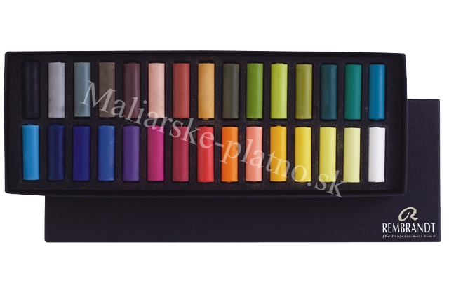Suchý pastel REMBRANDT - sada 30 polovičných pastelov