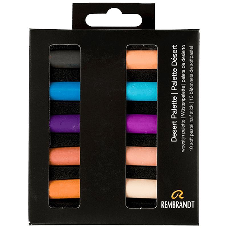 Suchý pastel REMBRANDT - Desert Palette - sada 10 pol.pastelov