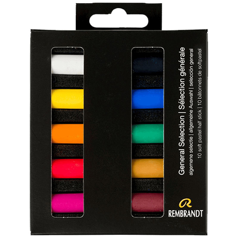 Suchý pastel REMBRANDT - General Selection - sada 10 pol.pastelov