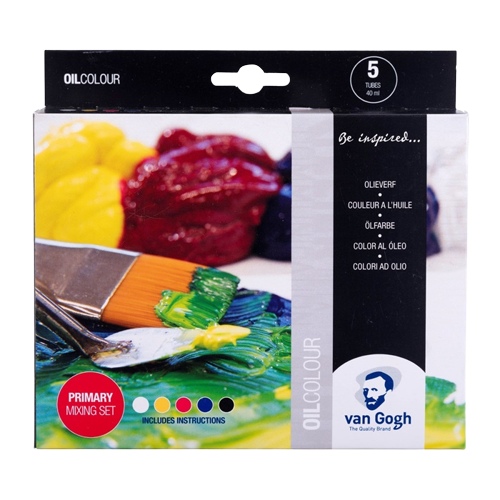 Olejové farby Van Gogh - primary mixing set 5 x 40 ml