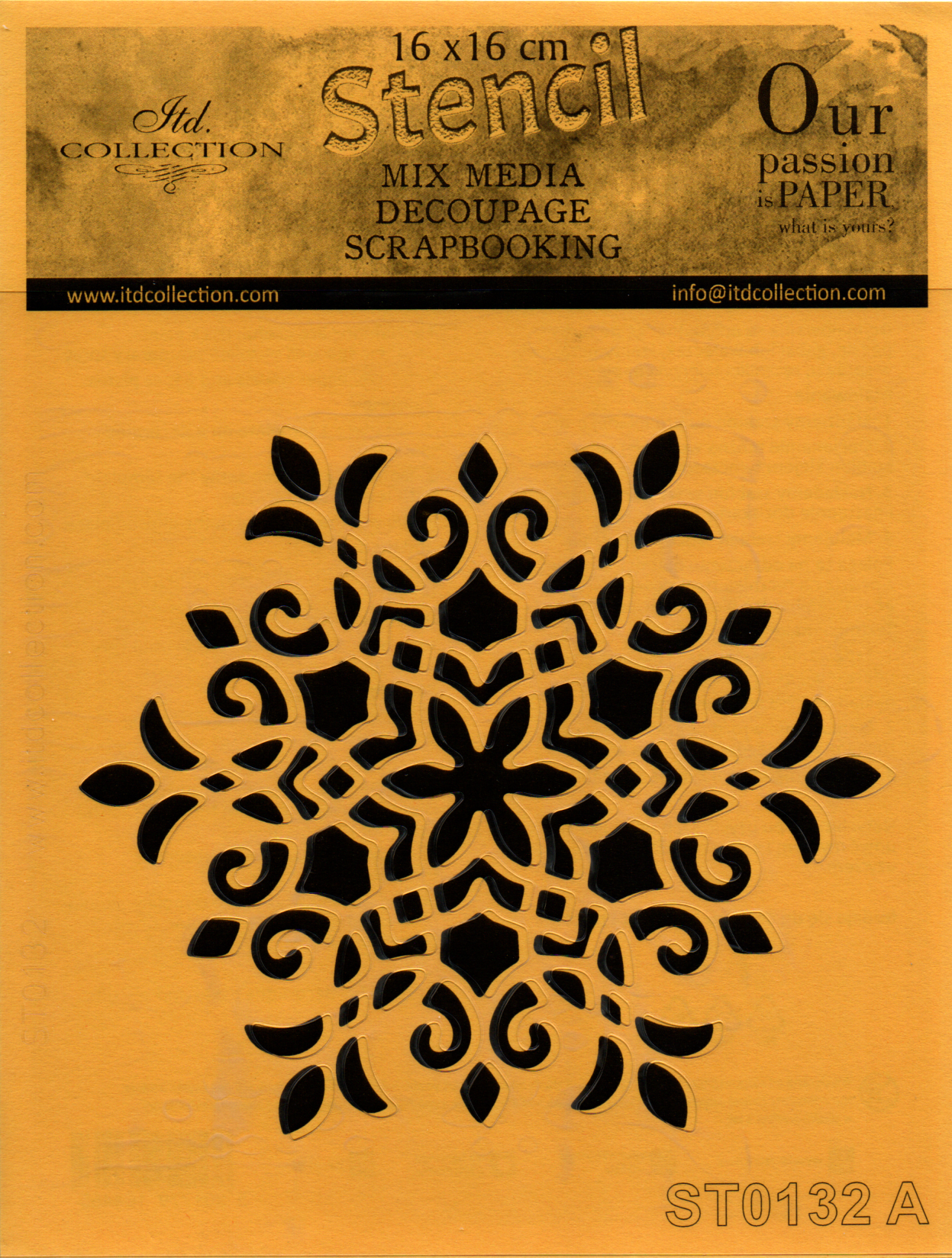 Šablóna z fólie - MANDALA 2