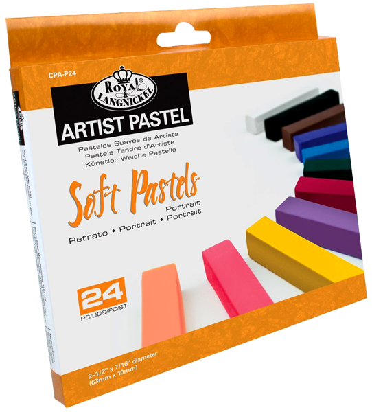 Suché pastely Royal & Langnickel - 24 ks portrét