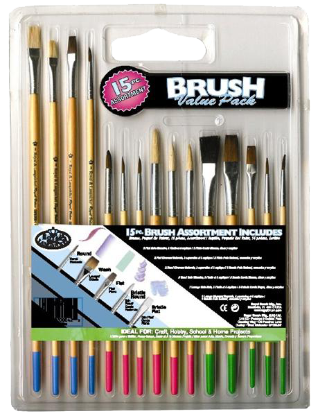 Štetce Royal & Langnickel - 15 dielny set