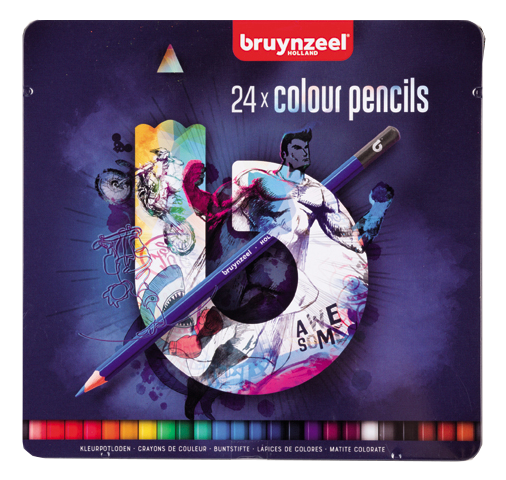 Sada farebných ceruziek Bruynzeel - 24 ks