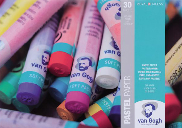 Blok pre suchý pastel Van Gogh A4, 160g, 30 listov 