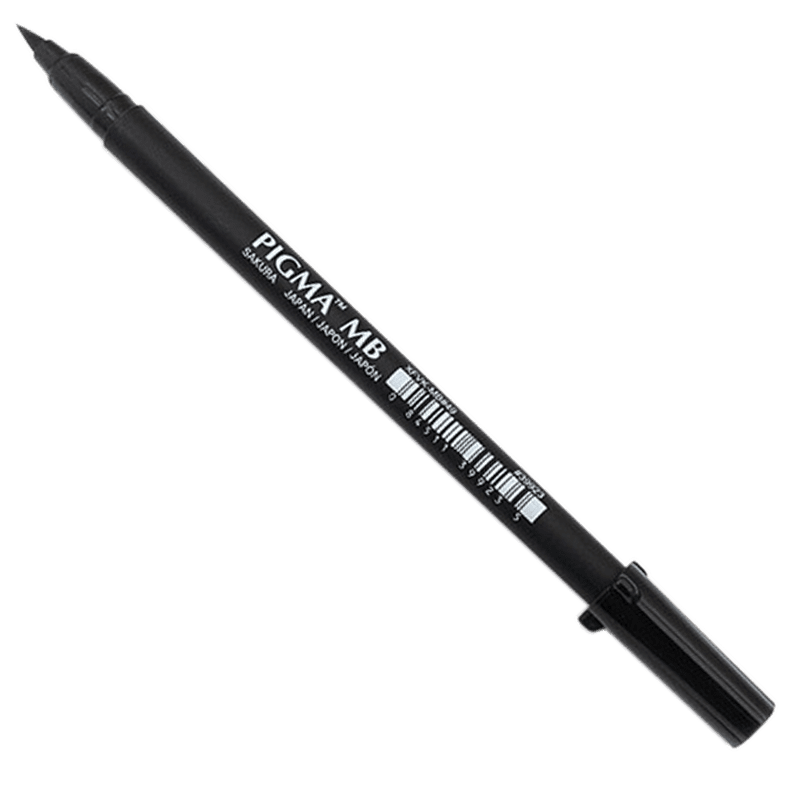 Sakura Pigma Brushpen - Medium Black - Stredný Brushpen