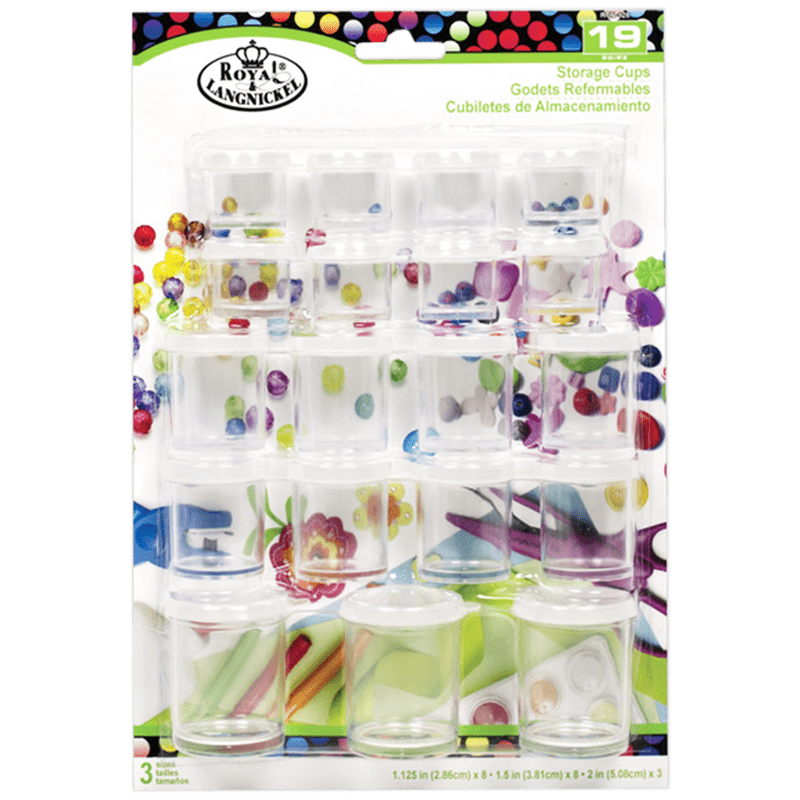 Sada úložných nádob - 19 ks