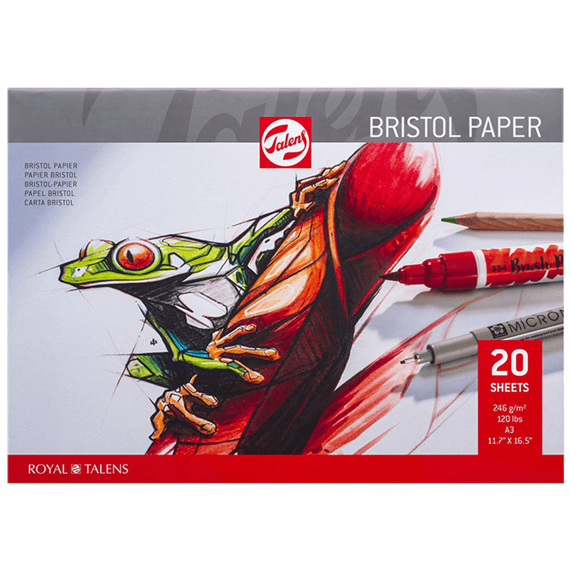 Talens Bristol papier A3, 246g - 20 listov