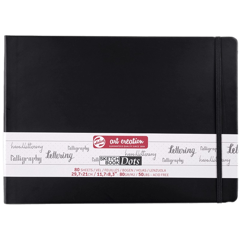 Bodkovaný blok ArtCreation 29,7x21cm, 80g/m², 80 papierov