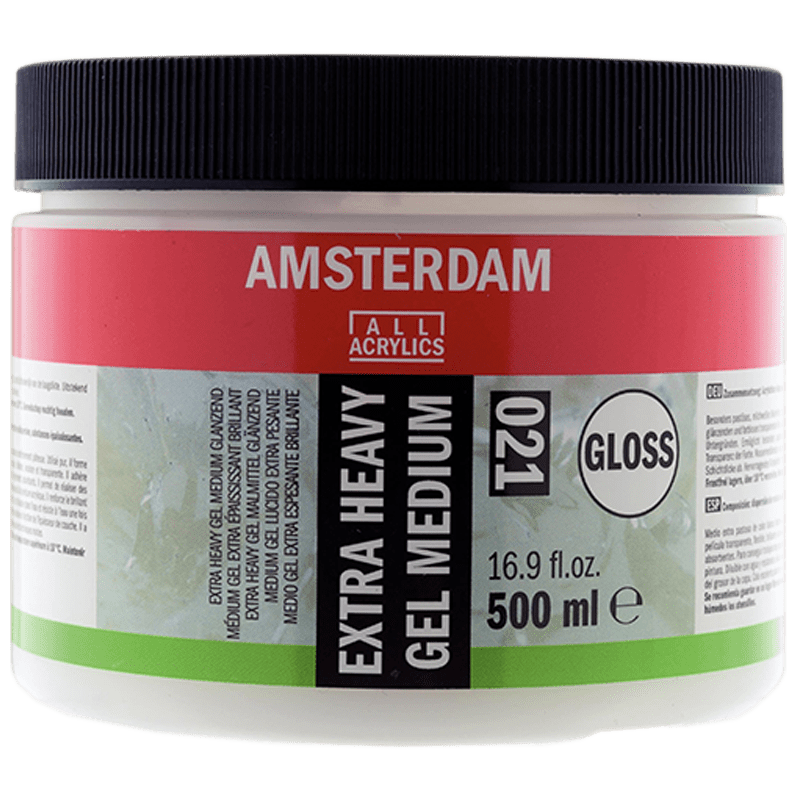 Amsterdam Extra husté gélové médium lesklé pre akryl 021 - 500 ml