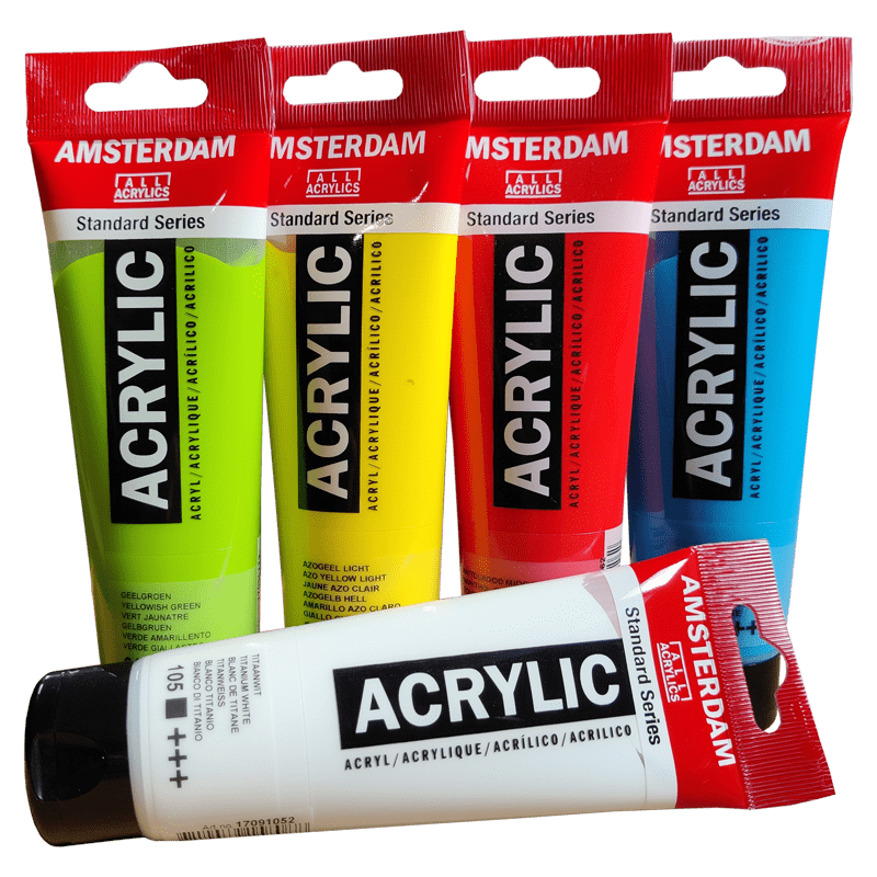 AKCIA 4+1 ZDARMA - Akrylové farby Amsterdam Standard 120 ml
