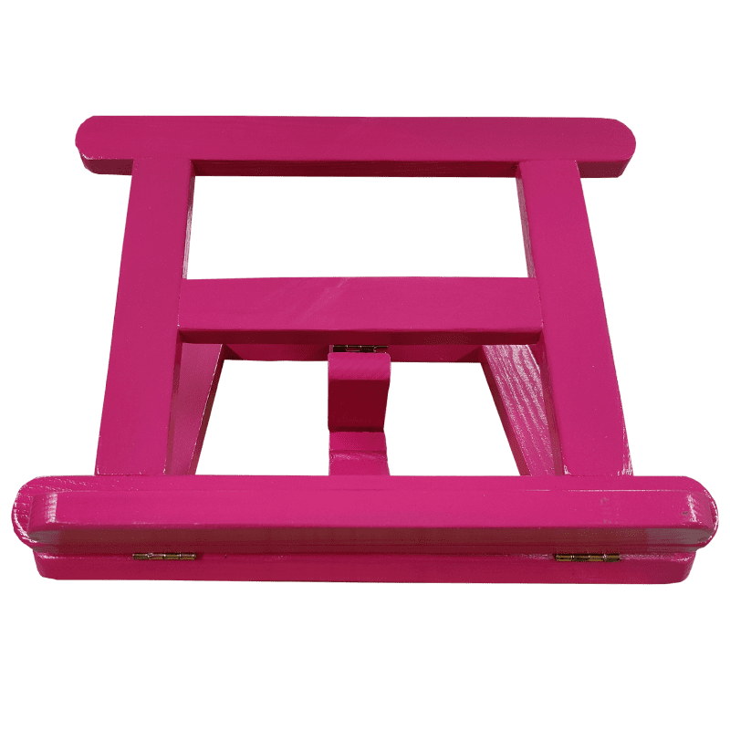Maliarsky stojan stolový - Mira - Ružový