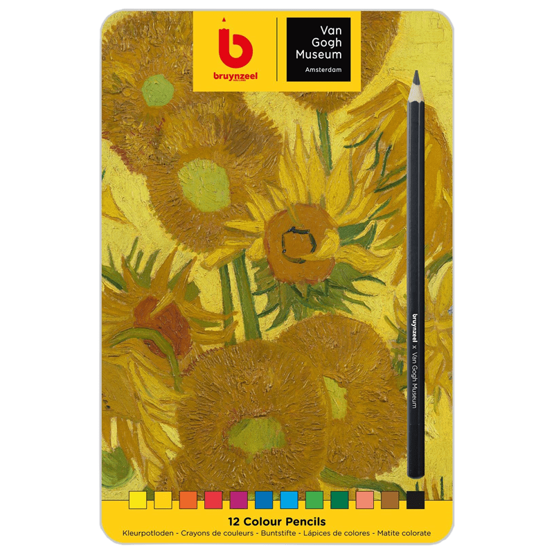 Sada farebných ceruziek Bruynzeel  - sada 12ks - séria Van Gogh Museum