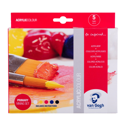 Akrylové farby Van Gogh Primary mixing set 5x40 ml
