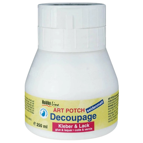 Kreul Art potch Decoupage lepidlo a lak 250ml silky matt