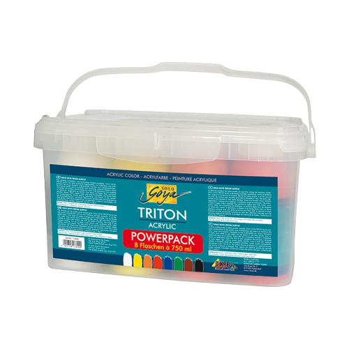 Akrylové farby Kreul Solo Goya Triton / sada 8 x 750 ml