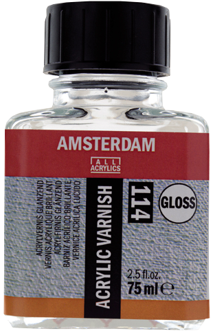 Amsterdam akrylový lesklý lak 114 - 75 ml