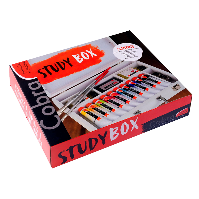 Cobra Study olejový základný box 10 x 40 ml + príslušenstvo