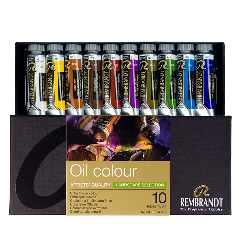 Rembrandt sada olejových farieb 10 x 15 ml - Krajina