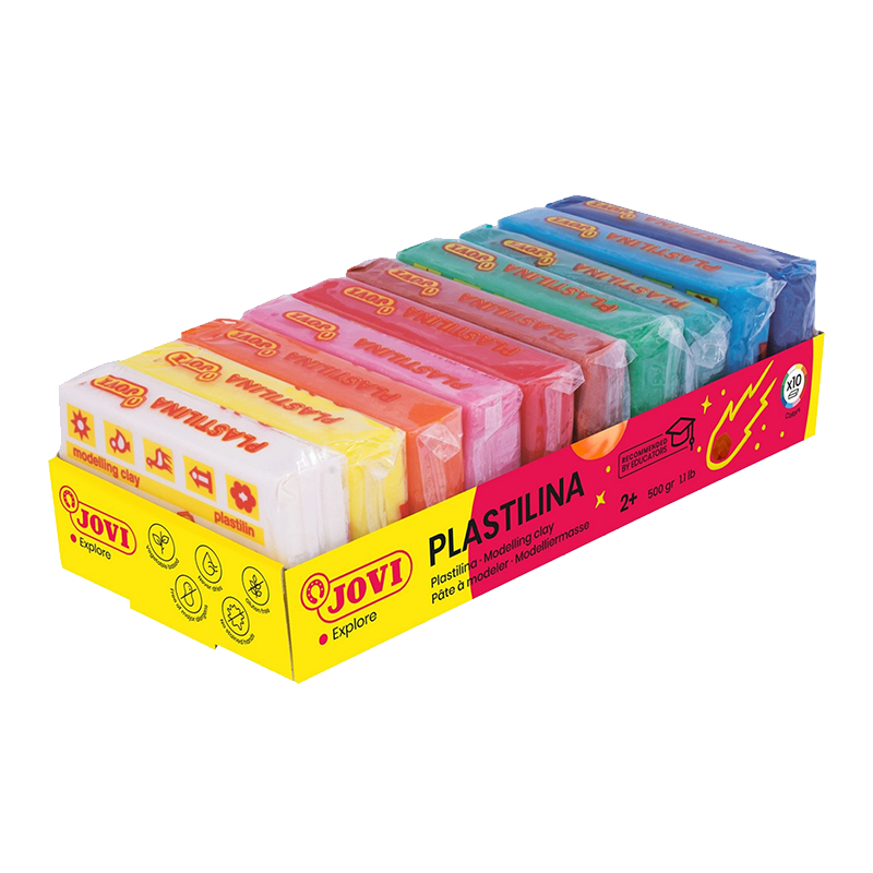 JOVI sada plastelín 10x50g
