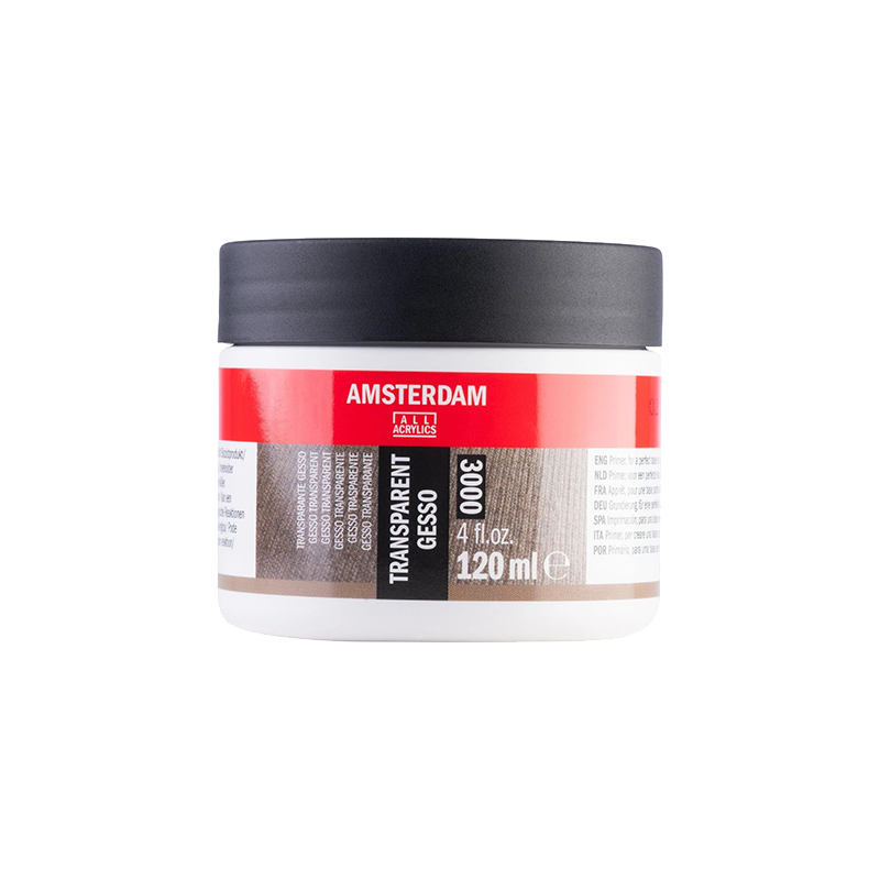 Amsterdam Transparent Gesso 3000 mini – 120 ml