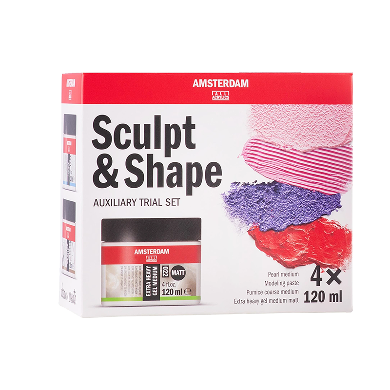 Amsterdam Medium Sculpt and Shape sada – 4 x 120 ml