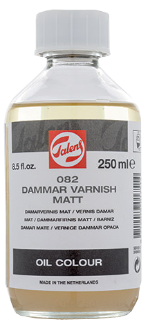 Talens olejový lak dammar matný pre olej 082 - 250 ml